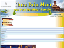 Tablet Screenshot of buumon.org